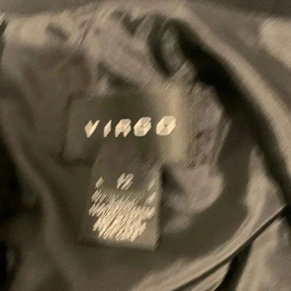 Virgo A-Line Sleeveless Black Evening Dress Women’s Size 12 Large - Picture 5 of 6